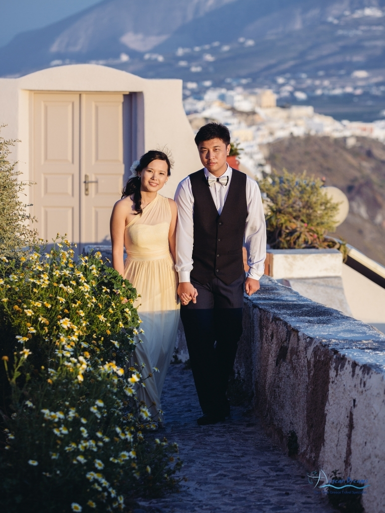 Keshin Santorini PreWedding and Honeymoon Blog 1