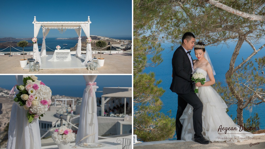 Elopement Wedding of Alva in Santorini 7