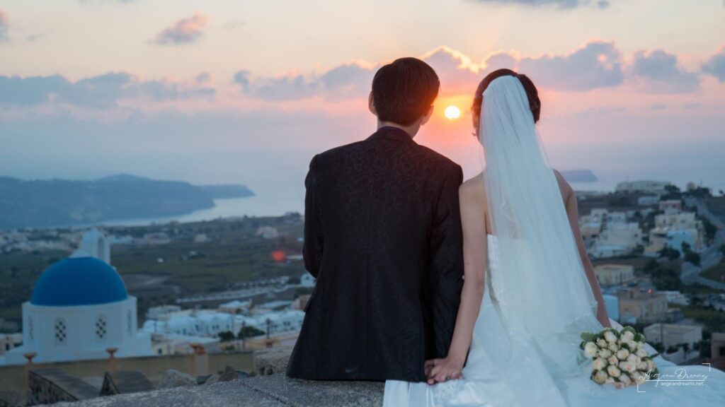 Minimalist Wedding on SantoriniGreek Island 4