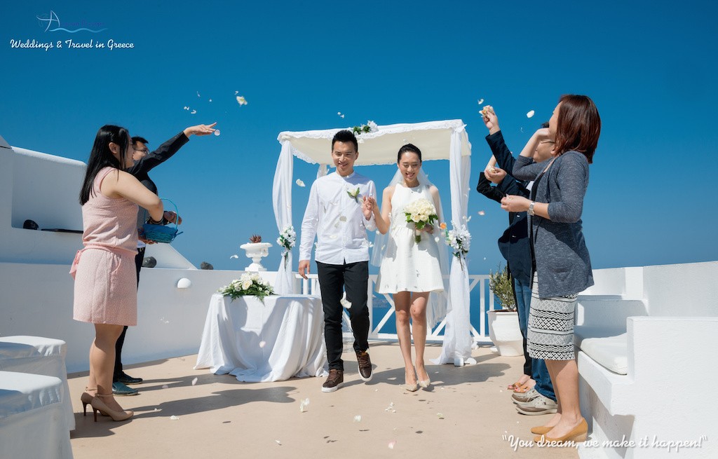 Wedding in a Greek Island by Ming and Tong 12
