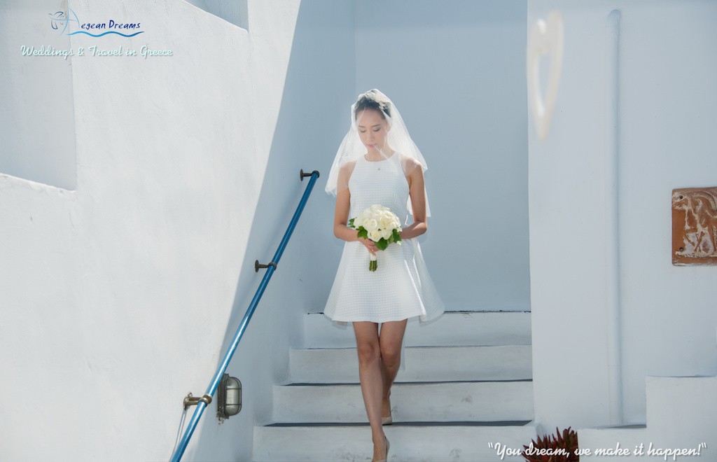 Wedding in a Greek Island by Ming and Tong 5